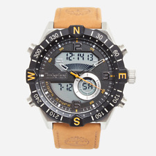 Timberland TDWGD2103202 Durham Men's Watch Sporty Quartz Brown Leather