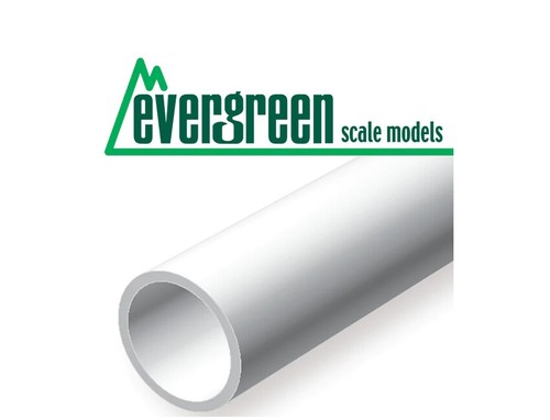 Evergreen plastic round tube - tube,