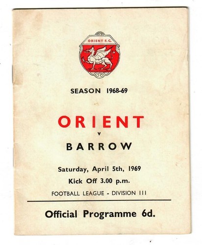 Orient 1968 home - 1968-69,
