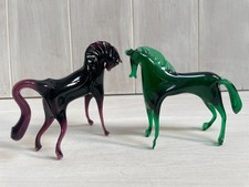 2 x Stunning Italian Art Glass