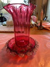 Antique Victorian Cranberry