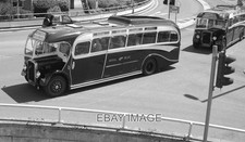 PHOTO  ROYAL BLUE COACHES PASSING THROUGH TEIGNMOUTH ON THEIR WAY TO SALCOMBE ON