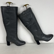 Kaleidoscope Grey Leather knee