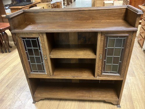 Antique arts crafts bookcase - antique,