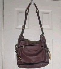 Kooba Burgundy Leather Handbag