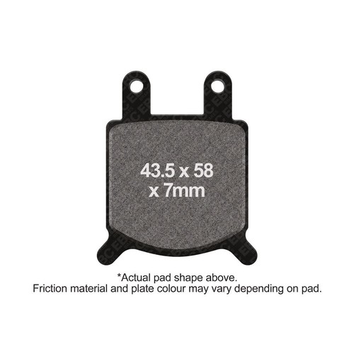 Ebc motorcycle brake pads - motorcycle, dmx