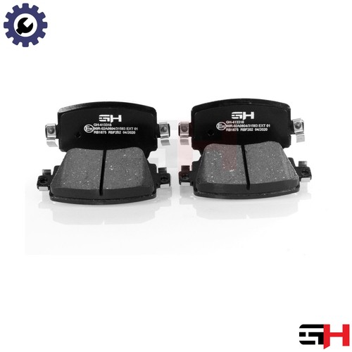 Brake pad set disc - pad,