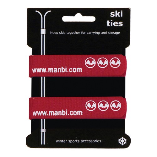 Manbi pair velcr0 ski - pair, ties