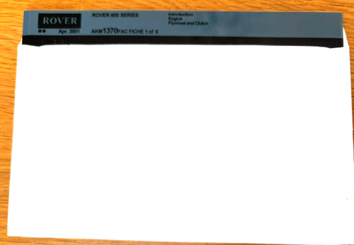 Rover 600 aftermarket spare - rover,