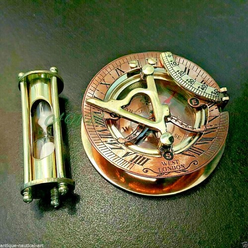 Antique maritime brass - 3",