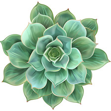 Watercolour Water Lily Wall