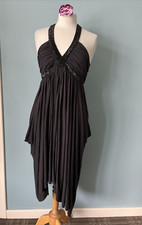 Allsaints telov black beaded