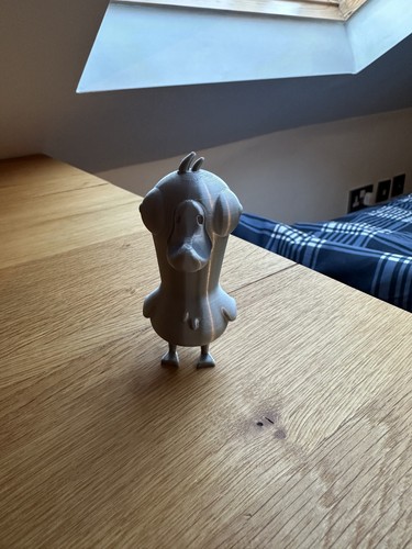 Printed goose duck figurine - 3d,