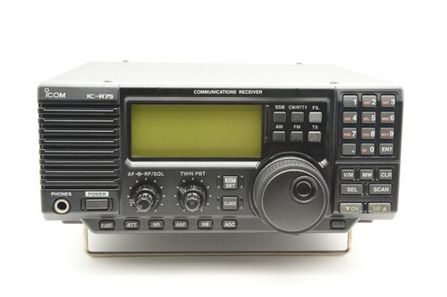 Icom r75 communications - icom,
