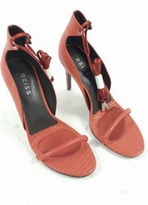REISS Coco Orange Leather