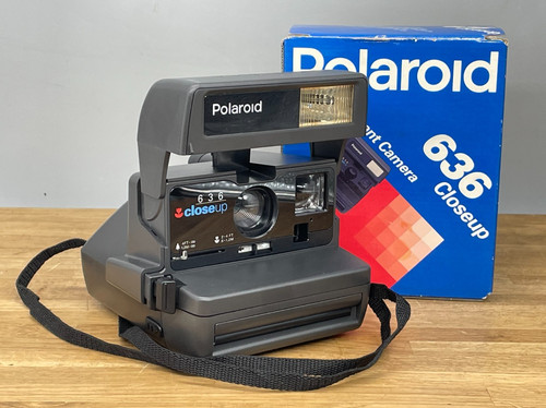 Vintage polaroid 636 close - vintage,