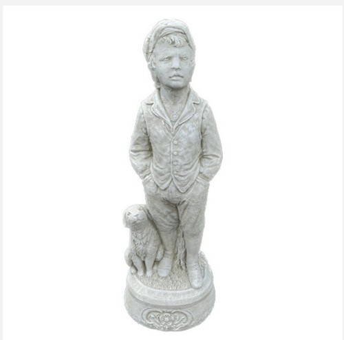 Vintage concrete boy and - boy,