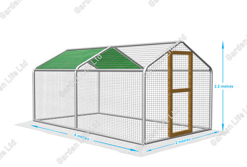 Walk chicken run - walk, in