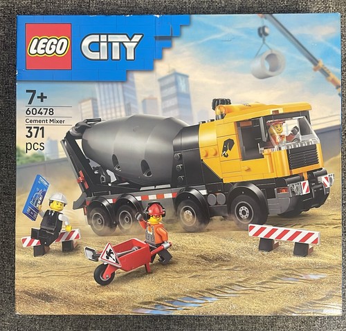 Lego city cement mixer - cement, truck