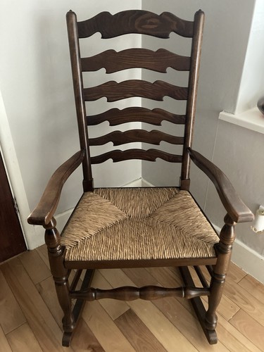 Lancashire ladderback rocking - lancashire,
