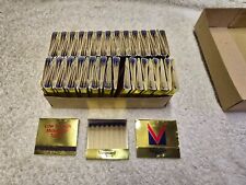 John player VANGUARD  kingsize FULL box of 50 match books New old stock