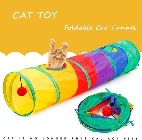 Cat tunnel toy long - toy, pop