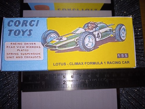 Corgi 155 lotus racing car - corgi,
