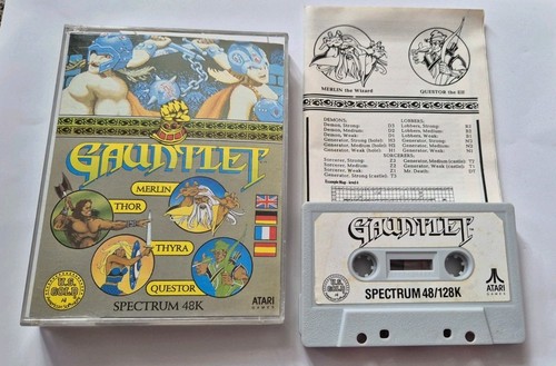 Gauntlet spectrum game - zx,