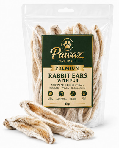 1kg natural air dried rabbit - 1kg, air-dried