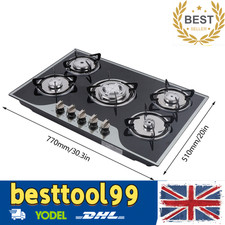 5 Burner Gas Stove Cast Iron