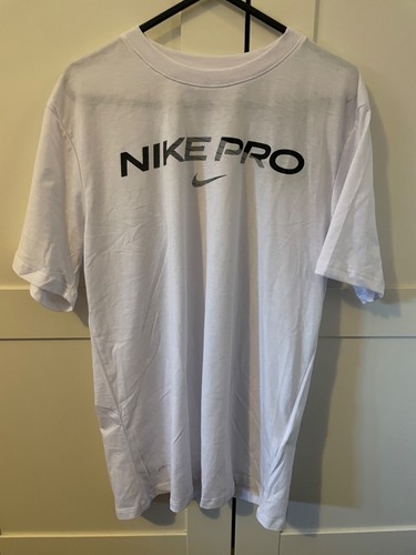 White nike pro - white, shirt