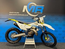 2024 HUSQVARNA TE 150 I ENDURO BIKE / V5 ONLY 26 LIGHT HOURS 250 300 350 450