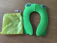 Toddlers Foldable Toilet Training Seat In Bag. Great For Travelling. Frog.