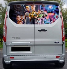 Tailgate wrap for Ford Transit