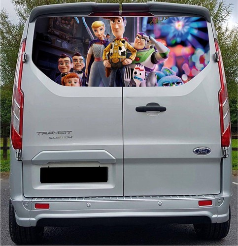 Tailgate wrap for - , transit
