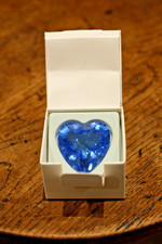 Swarovski SCS 1997 Blue Heart