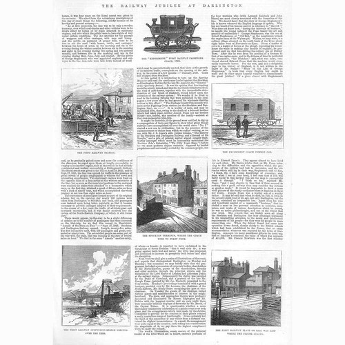 Darlington the railway - railway, jubilee