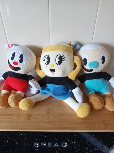 Cuphead plush bundle mugman - cuphead,