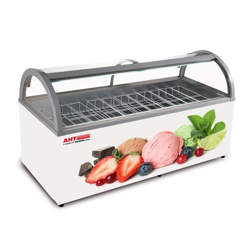Big pan ice cream - pan, scoop
