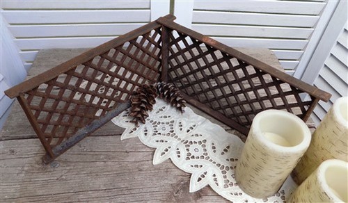Flat cast iron grates - cast,