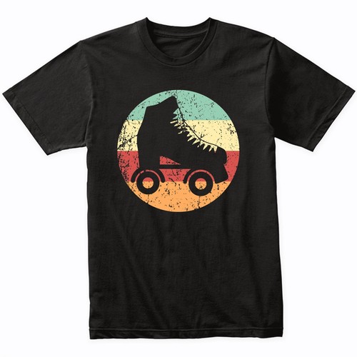 Roller derby shirt retro - -,