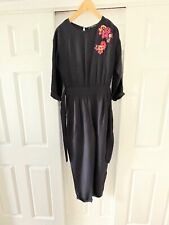 ZARA NAVY BLUE JUMPSUIT EUR SIZE XS