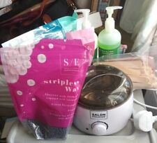 Mylee And Salon Evolution Wax Bundle And Melting Pot, Gels And Wooden Spatulas