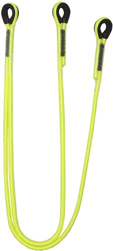 Leg height safety twin tail - safety,