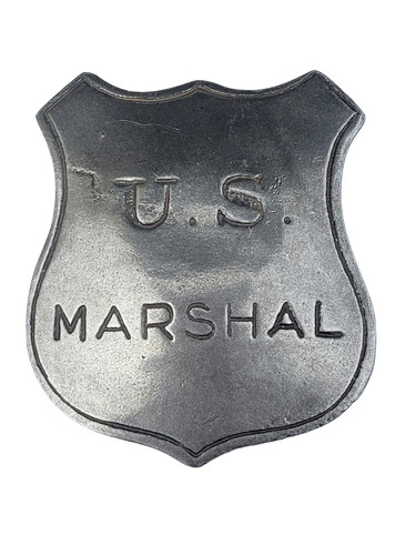 Collectable pewter marshal - us,