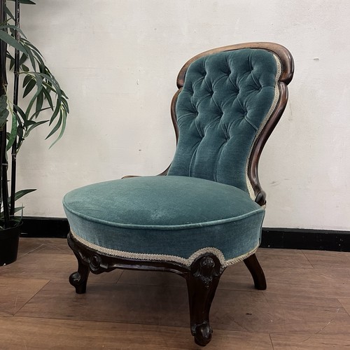 Victorian mahogany blue - victorian,