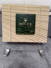 ROLEX Dealer Display 100% Authentic Roldeco XL Rare Exhibition Collector
