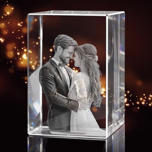 Personalized crystal photo - 3d,