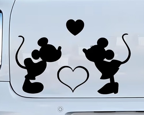 Mickey and minnie - and,