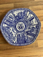 Blue and white - blue, ceramic